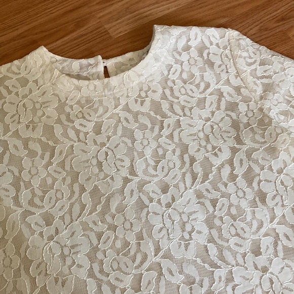 Vintage Fritz & Lloyd Lacey Floral Top - Picture 2 of 13